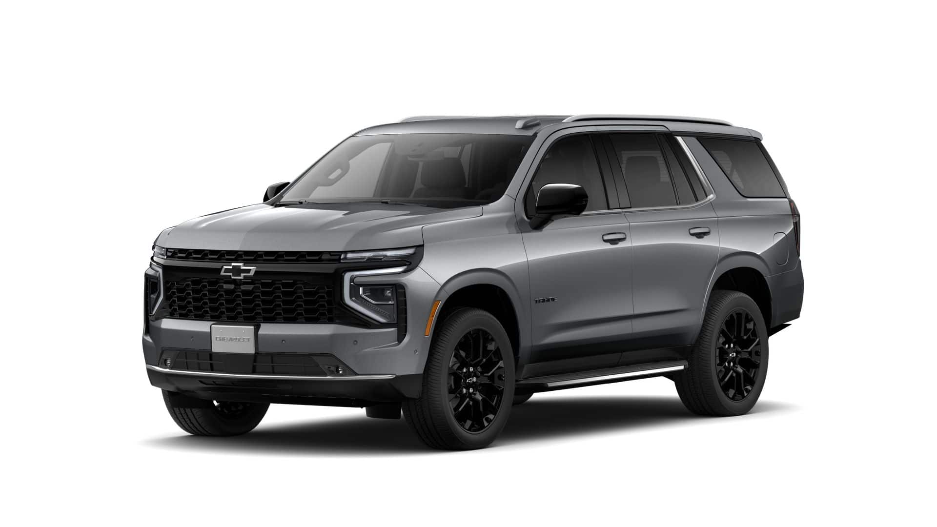 2026 Chevrolet Tahoe LT in Sterling Gray Metallic — front three-quarter view