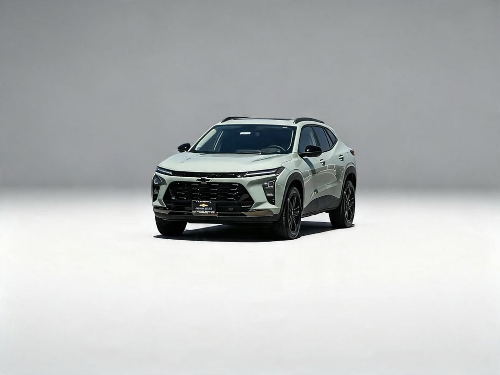 2026 Chevrolet Trax ACTIV in Cacti Green — front three-quarter view