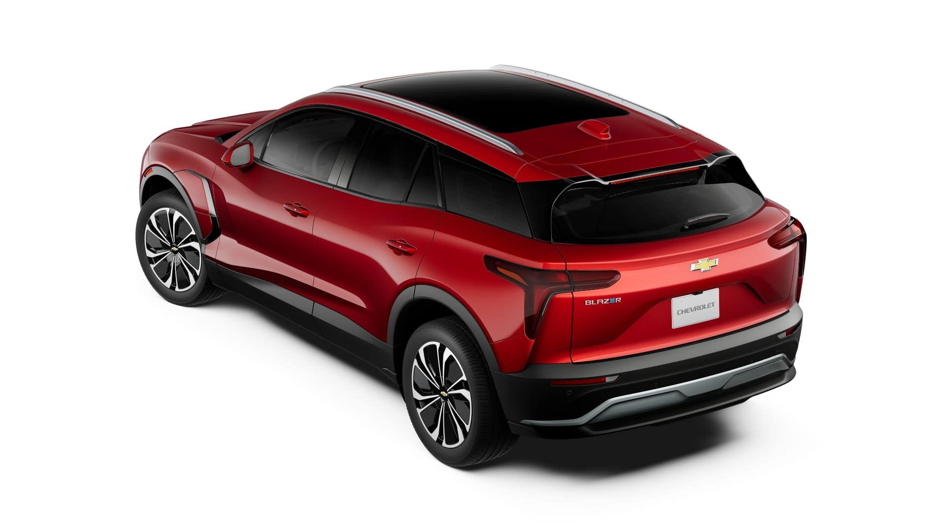 2026 Chevrolet Blazer EV — rear three-quarter view