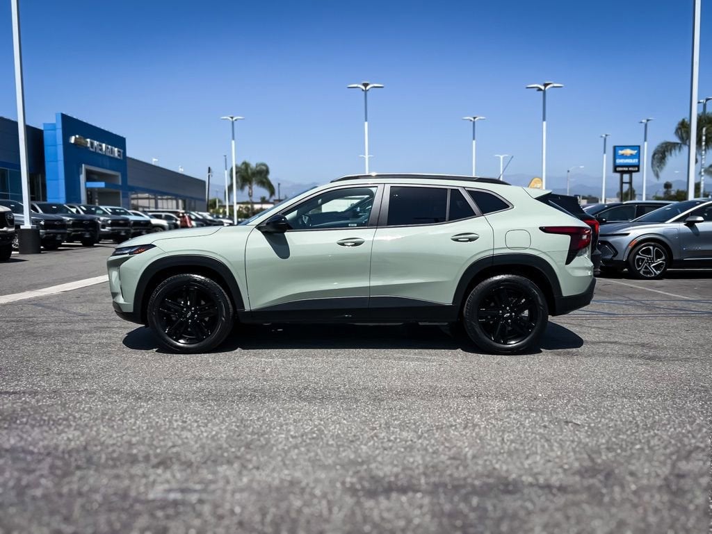 2025 Chevrolet Trax — rear three-quarter view